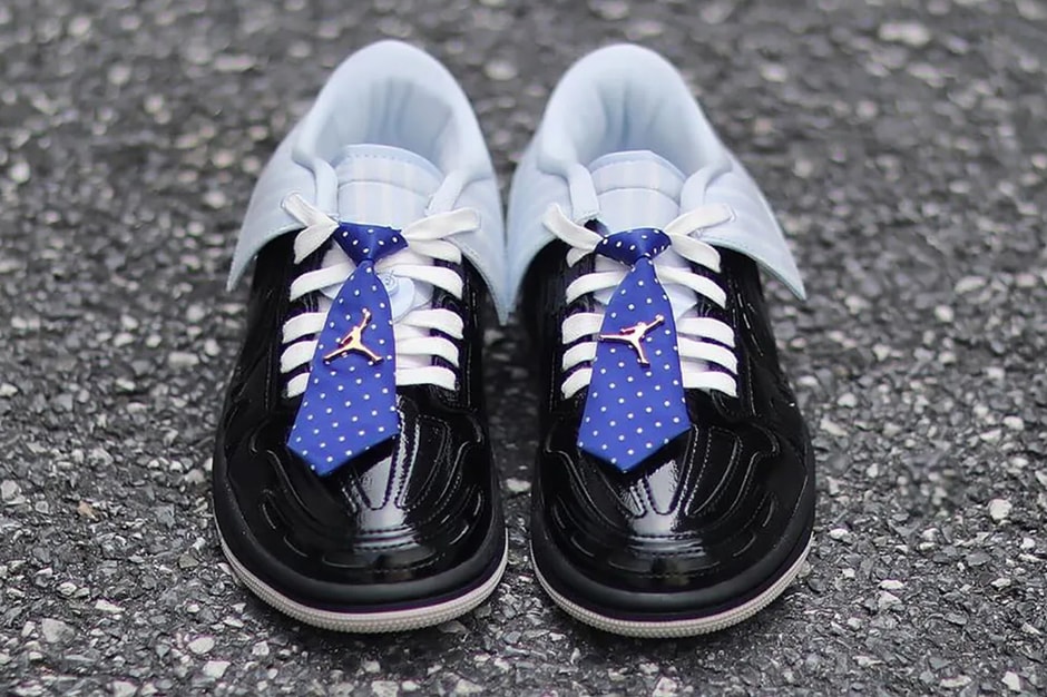 First Look at the Air Jordan 1 Low MM V3 “Suit & Tie”