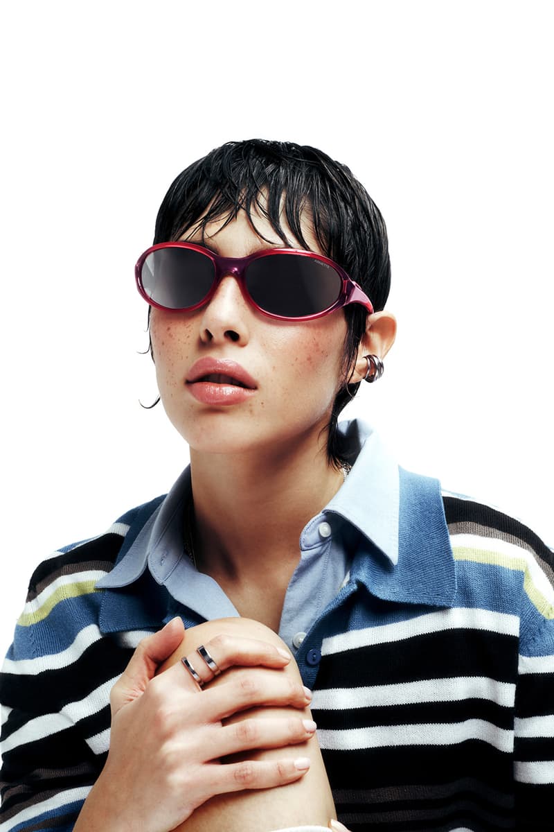 arnette raven sunglasses 90s frames gradient bio-based nylon oval metallic lens spring summer 2026 sporty injected temples