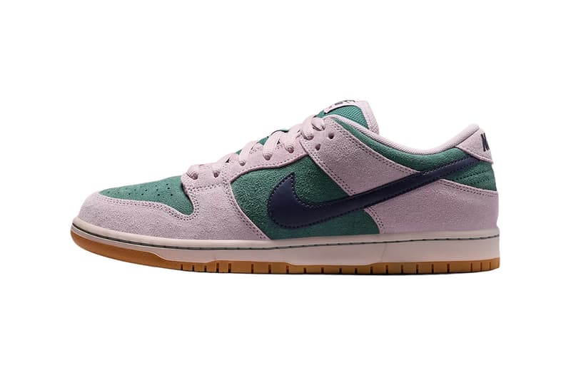 Nike SB Dunk Low Mineral Slate/Particle Rose-Dark Raisin-Silt Red-Gum Light Brown HQ1625-300 Official Images