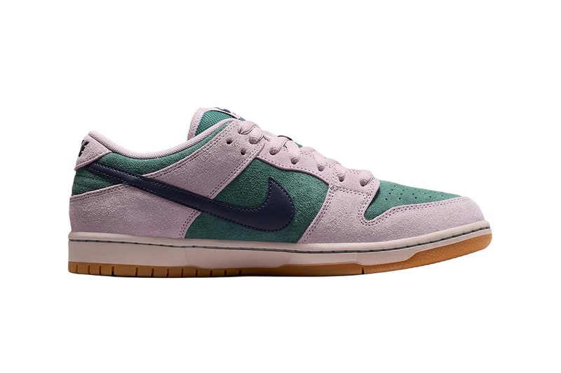 Nike SB Dunk Low Mineral Slate/Particle Rose-Dark Raisin-Silt Red-Gum Light Brown HQ1625-300 Official Images