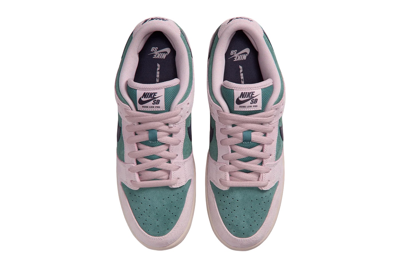 Nike SB Dunk Low Mineral Slate/Particle Rose-Dark Raisin-Silt Red-Gum Light Brown HQ1625-300 Official Images