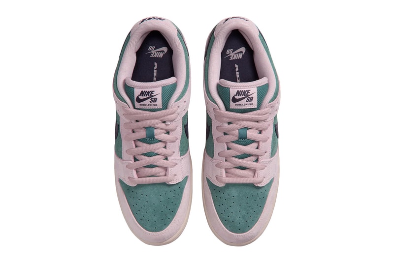 Nike SB Dunk Low Mineral Slate/Particle Rose-Dark Raisin-Silt Red-Gum Light Brown HQ1625-300 Official Images