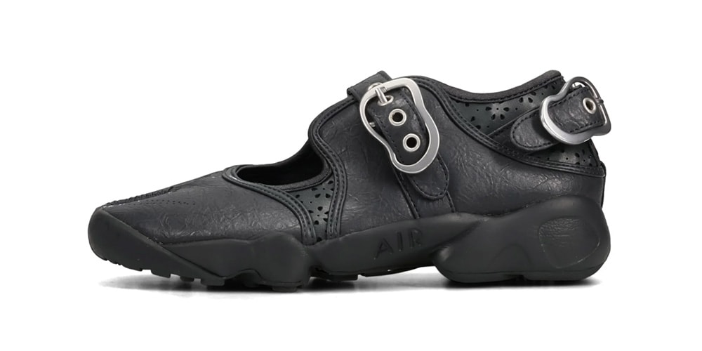 Nike Delivers a Stealthy Premium Update With the Air Rift Leather "Anthracite"