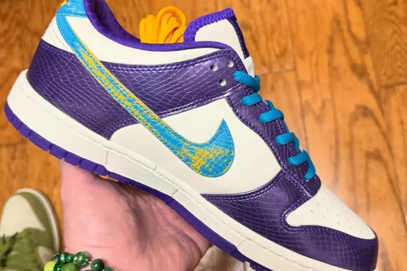 Nike Kobe Dunk Low Protro "Draft Day" Fierce Purple/Blue Lagoon-Sail kobe bryant IM0586-500