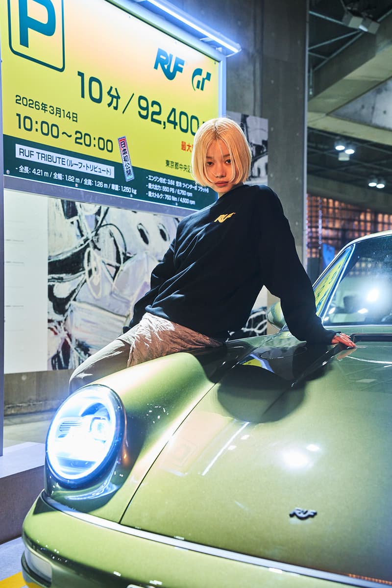 RUF x 'Gran Turismo' Collection Release Info Tokyo pop-up Aloisa Ruf
