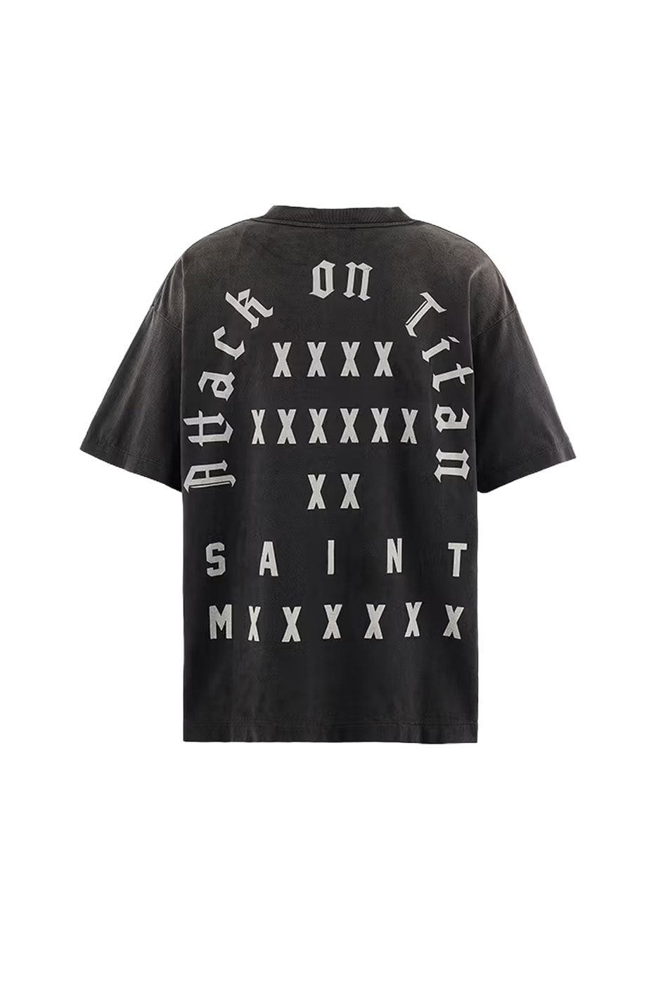 ©SAINT Mxxxxxx x ‘Attack on Titan’ Graphic T-Shirt Release Info Yuta Hosokawa Cali Dewitt Hajime Isayama