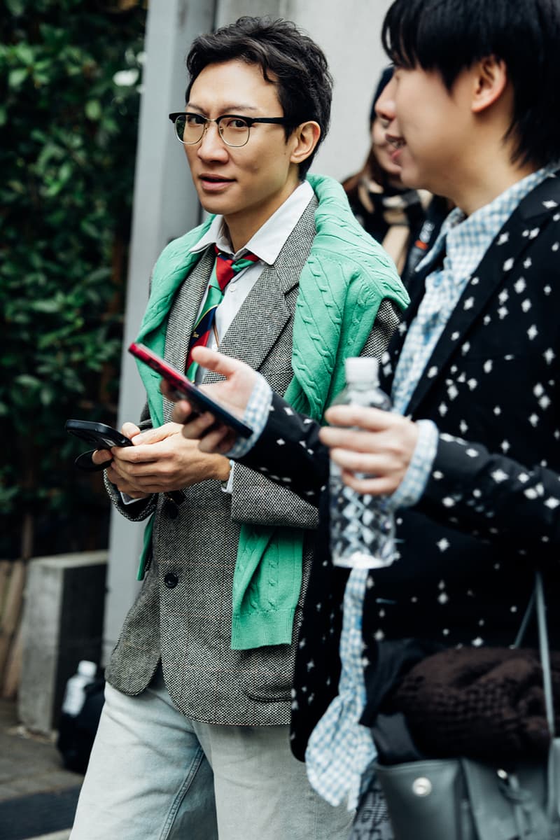 Tokyo Fashion Week FW26 Street Style rakuten fall winter 2026 autumn winter