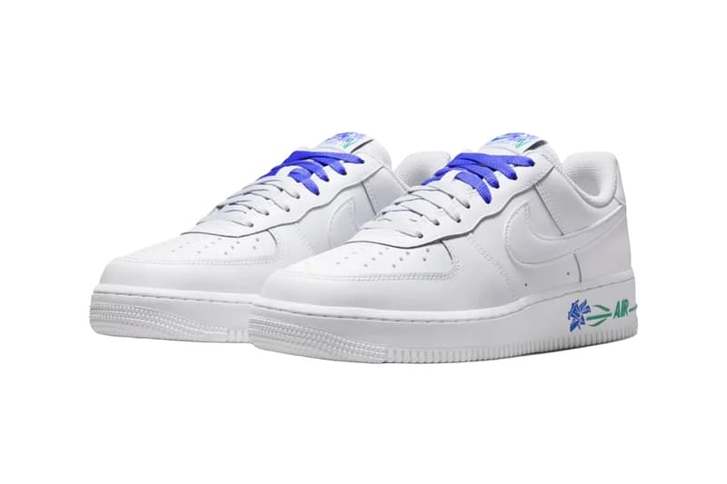 Nike Air Force 1 Low SE Iris White Persian Violet IF0498-101 Official Images