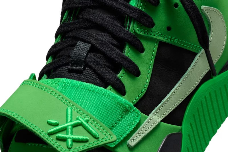 Travis Scott Jordan CJ1 T Rexx Green Spark IM9113-300 Release Info