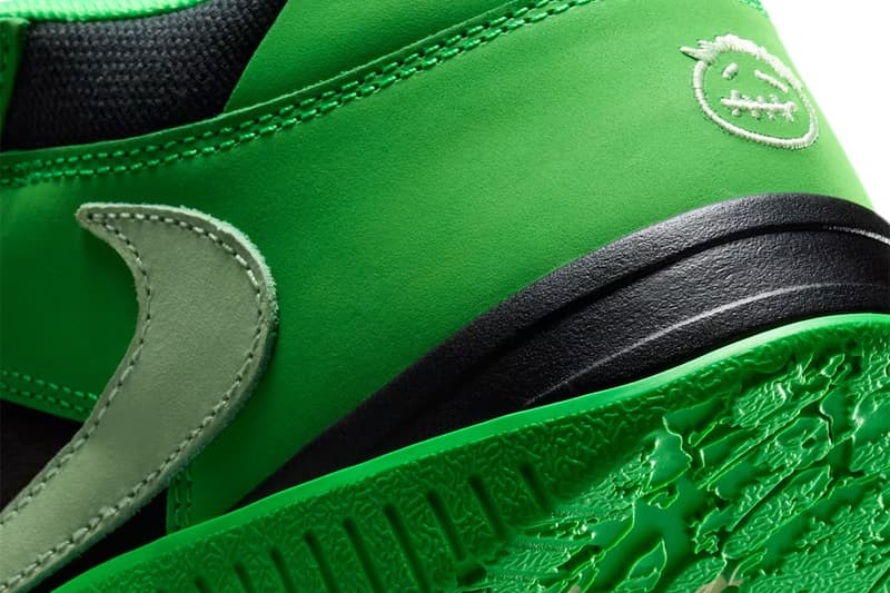 Travis Scott Jordan CJ1 T Rexx Green Spark IM9113-300 Release Info