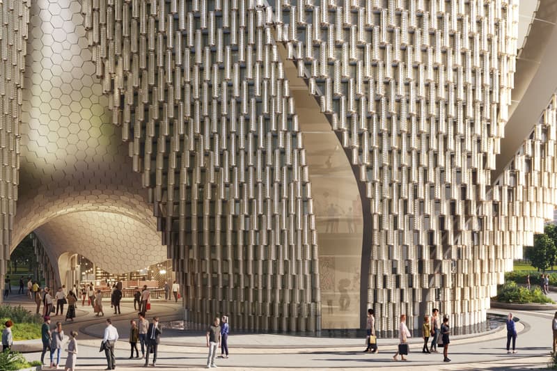 Büro Ole Scheeren Róng Museum of Art Nanshan District Shenzhen Architecture Progress Construction photos renders Tenova Future