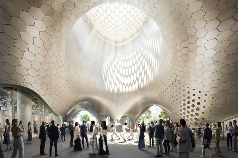 Büro Ole Scheeren Róng Museum of Art Nanshan District Shenzhen Architecture Progress Construction photos renders Tenova Future