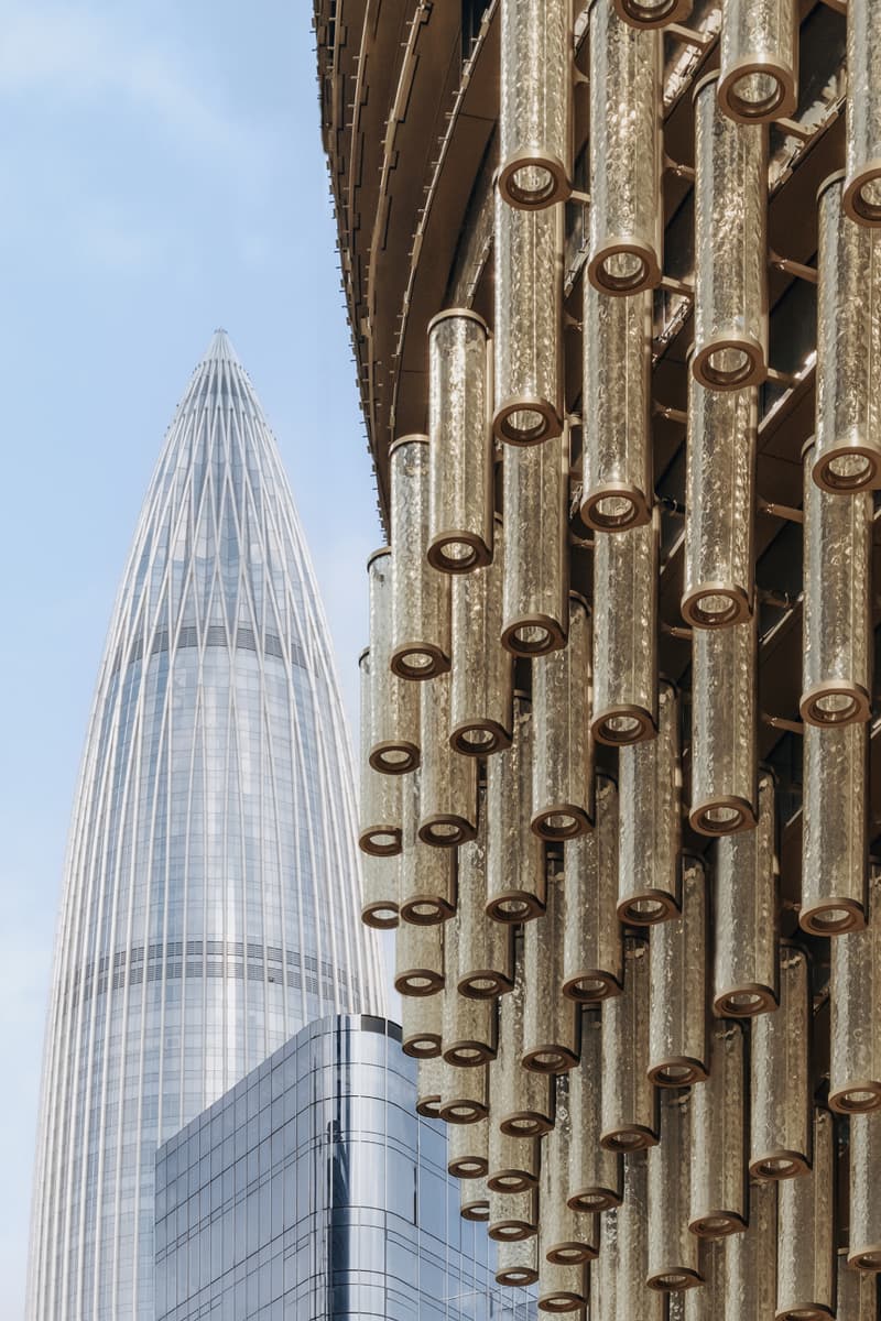 Büro Ole Scheeren Róng Museum of Art Nanshan District Shenzhen Architecture Progress Construction photos renders Tenova Future