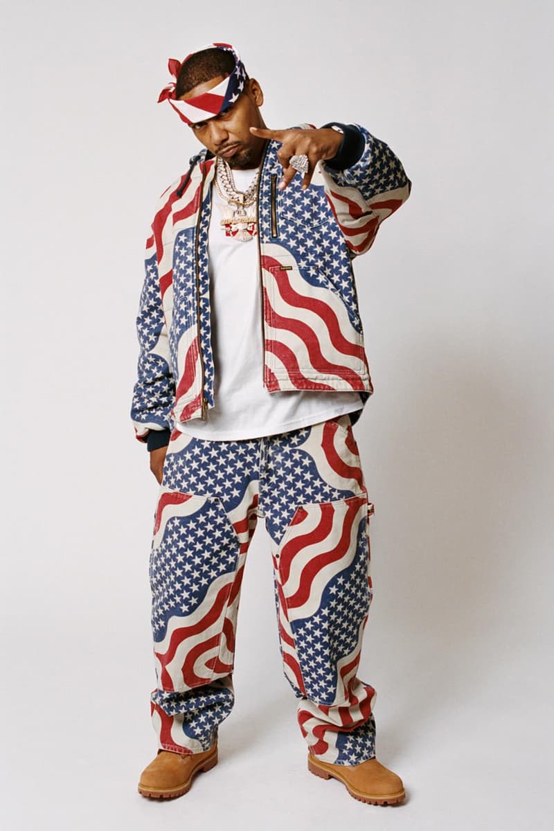 Juelz Santana, Shot by Ari Marcopoulos, for Supreme campaign visual the diplomats release info drop 