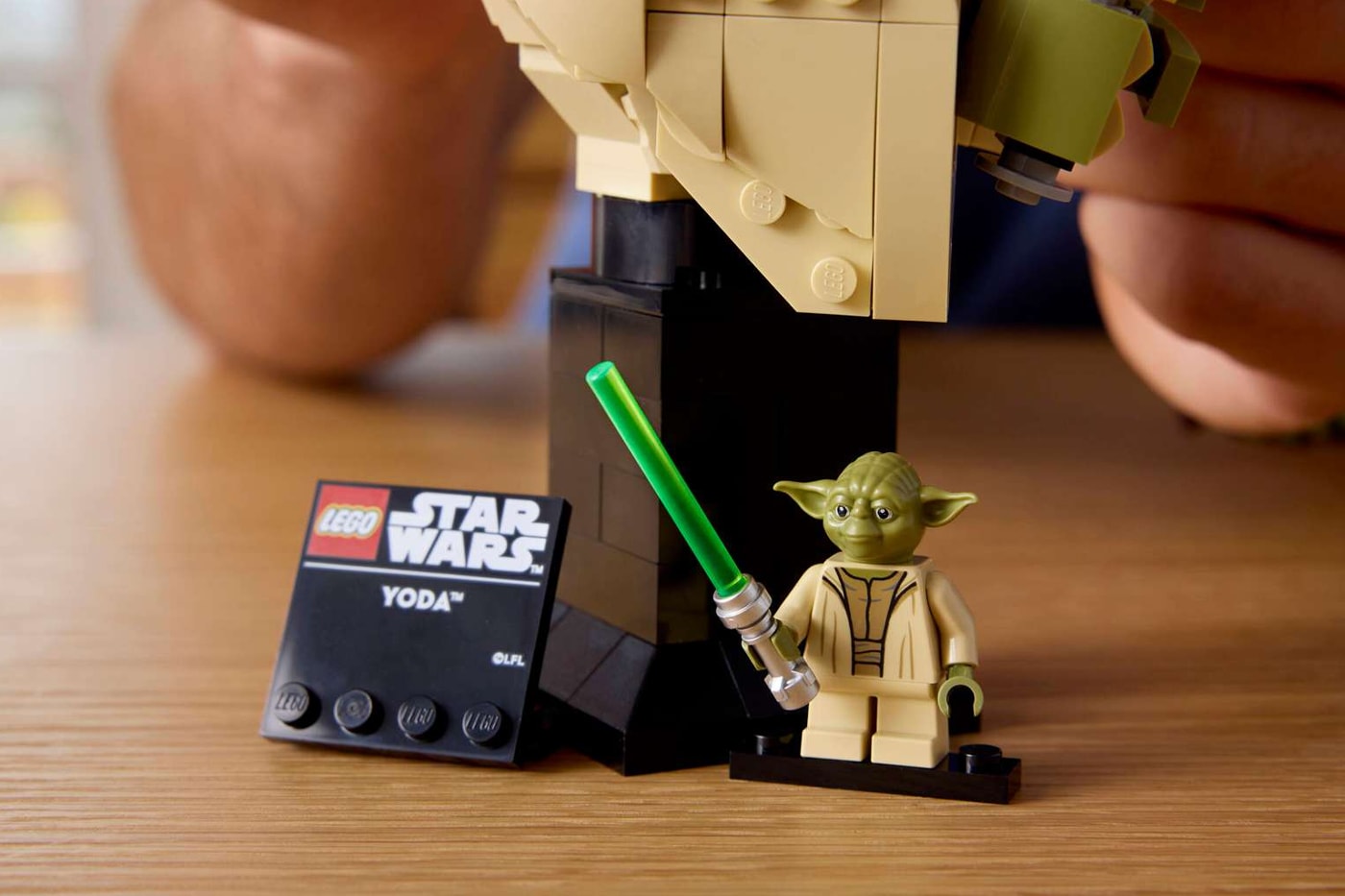 LEGO Expands Its 'Star Wars' Universe With a New Master Yoda Bust set