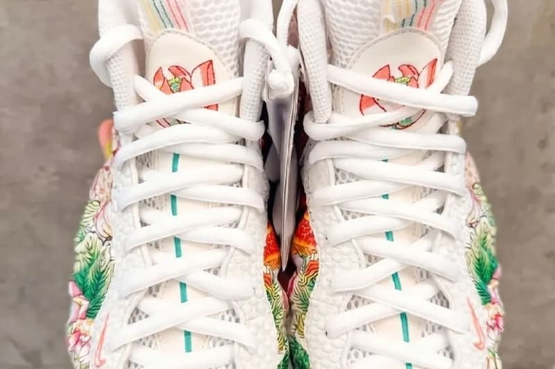 Nike Air Foamposite One "Tianjin 2.0" Release Info IR2078-100 White/Light Poison Green-Black-Lava Glow-Tour Yellow