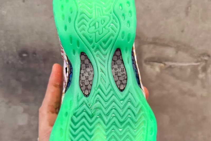 Nike Air Foamposite One "Tianjin 2.0" Release Info IR2078-100 White/Light Poison Green-Black-Lava Glow-Tour Yellow