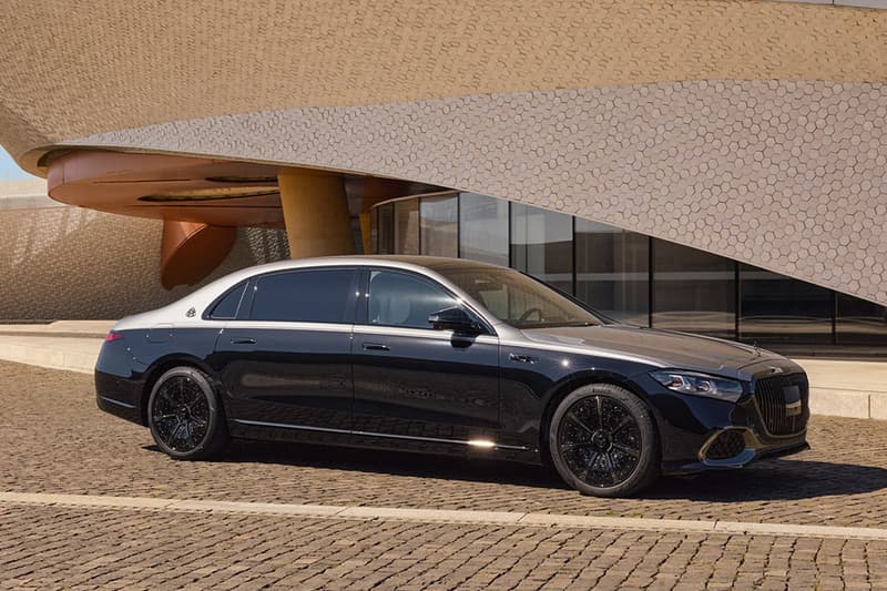 2027 Mercedes-Maybach S-Class luxury sedan with illuminated grille and MBUX Superscreen interior