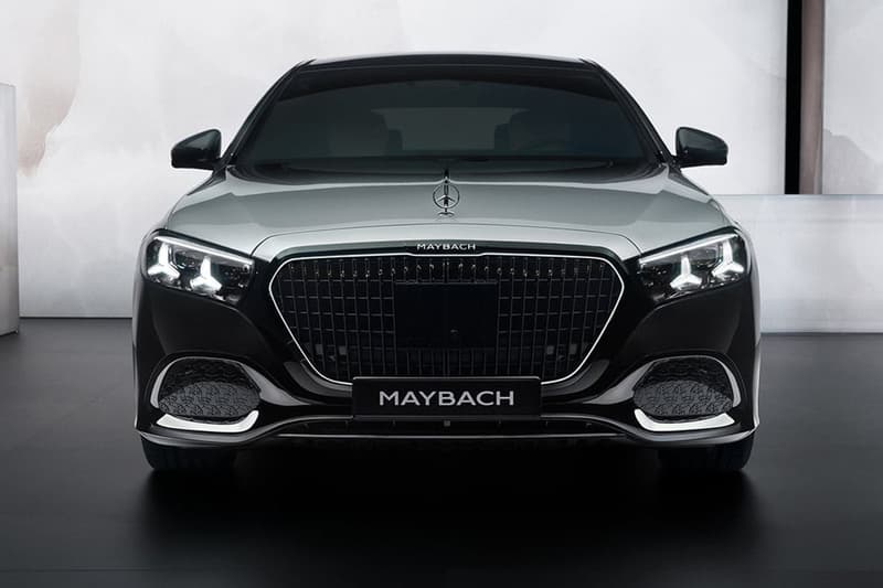 2027 Mercedes-Maybach S-Class luxury sedan with illuminated grille and MBUX Superscreen interior