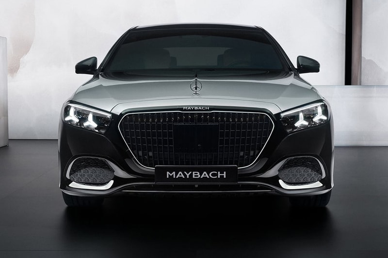 2027 Mercedes-Maybach S-Class luxury sedan with illuminated grille and MBUX Superscreen interior