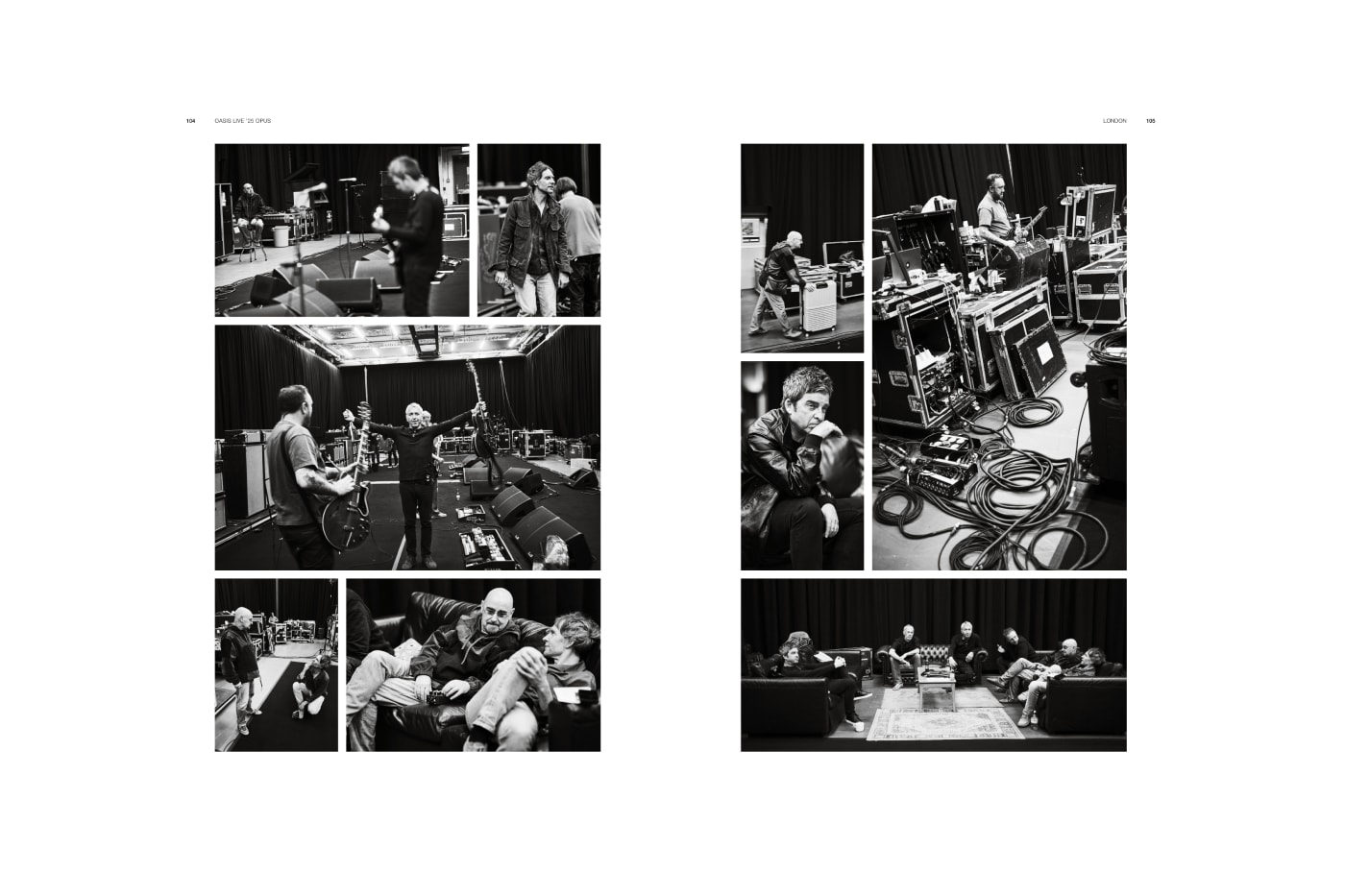 Opus Simon Emmett Oasis Live 25 liam gallagher noel gallagher reunion tour Photo Book Preview Release Info