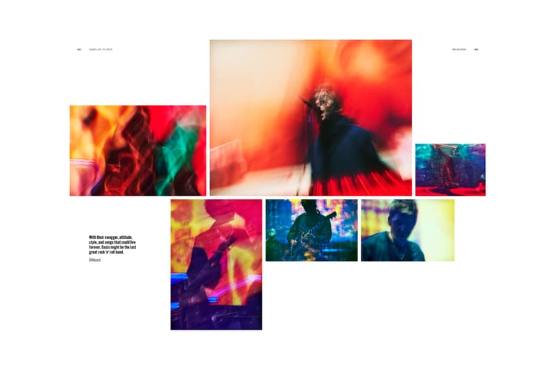 Opus Simon Emmett Oasis Live 25 liam gallagher noel gallagher reunion tour Photo Book Preview Release Info