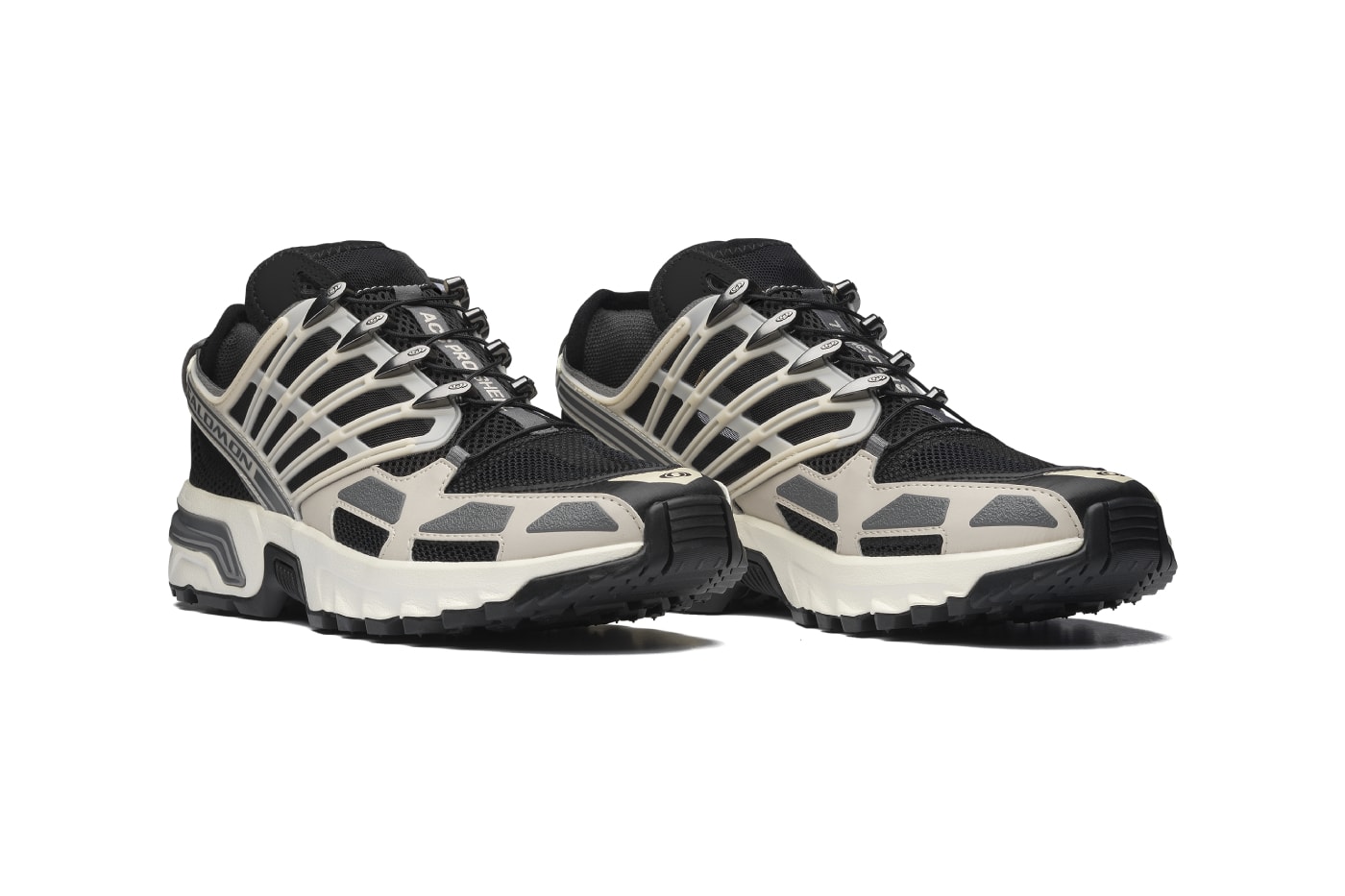 Salomon ACS Pro Shell L47957000 Rainy Day/Black/Castlerock L49160900 Black/Black/Black Release Info