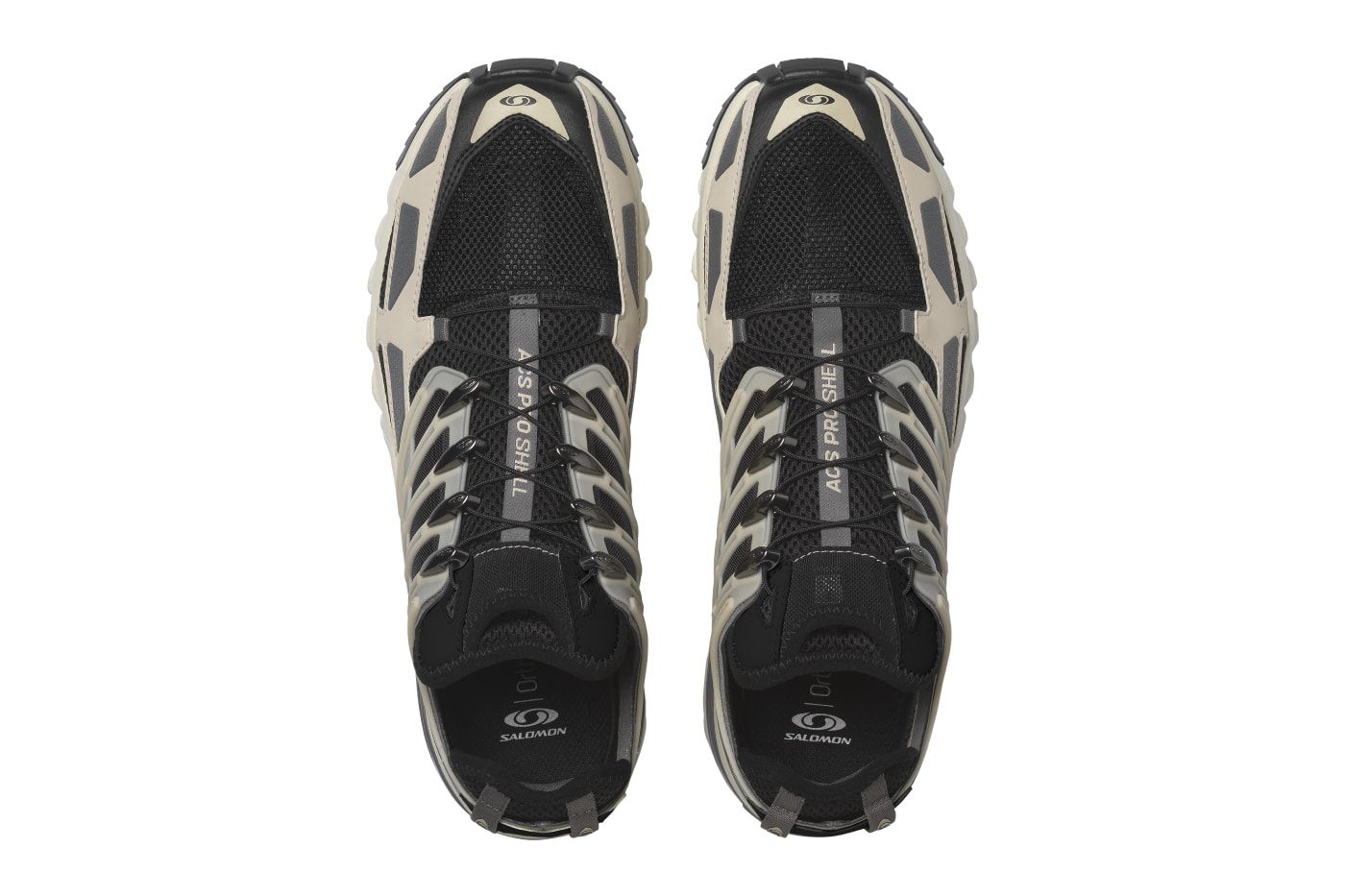 Salomon ACS Pro Shell L47957000 Rainy Day/Black/Castlerock L49160900 Black/Black/Black Release Info