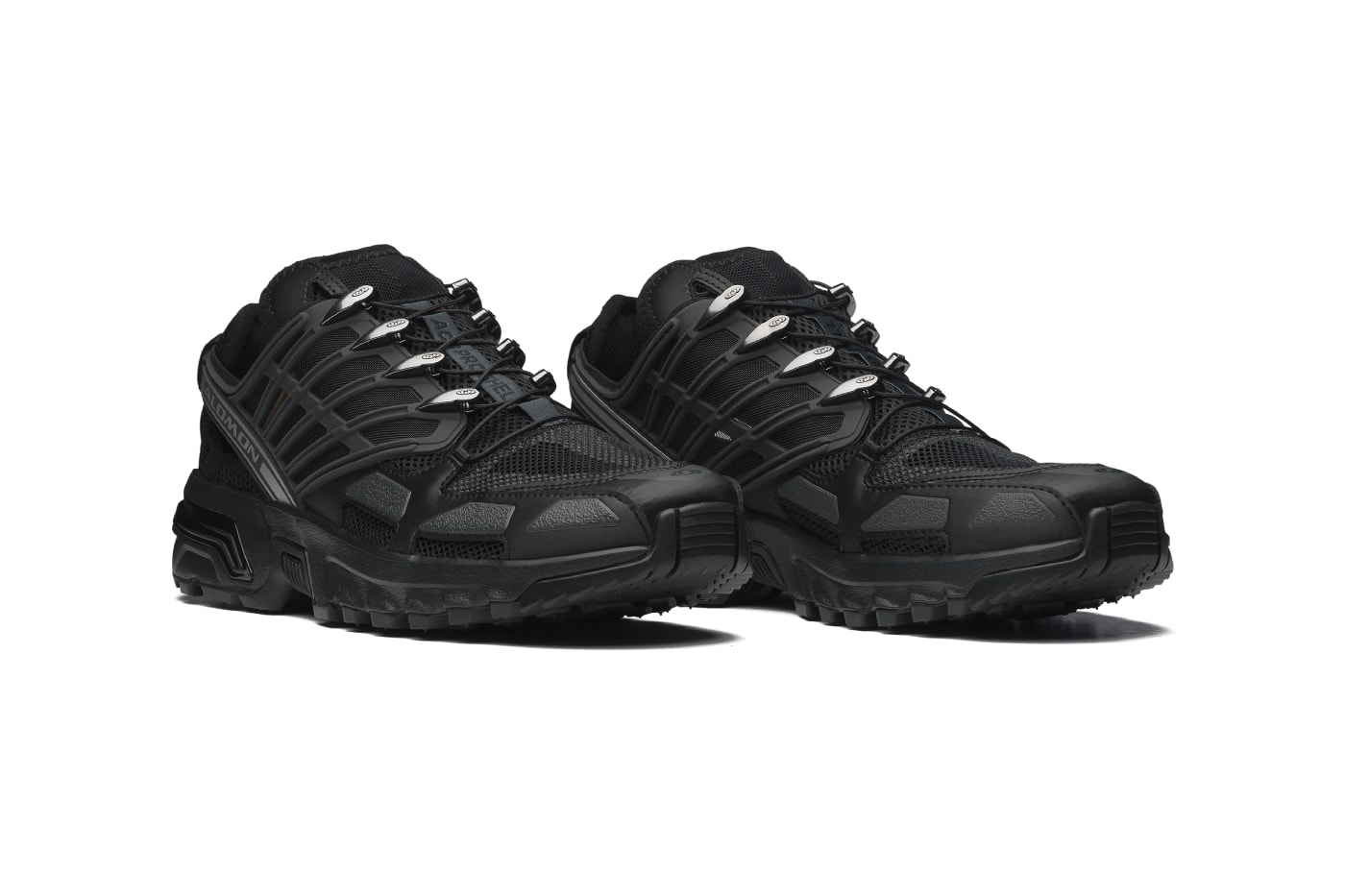 Salomon ACS Pro Shell L47957000 Rainy Day/Black/Castlerock L49160900 Black/Black/Black Release Info