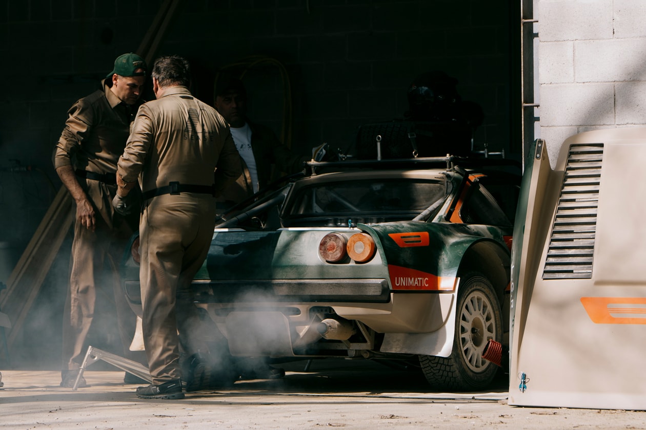 SEASE Automobili amos team rally kit resto-mod safari racing uniforms endurance field jacket military shirt cargo pants solaro alacantra 