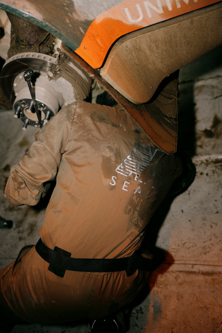 SEASE Automobili amos team rally kit resto-mod safari racing uniforms endurance field jacket military shirt cargo pants solaro alacantra 