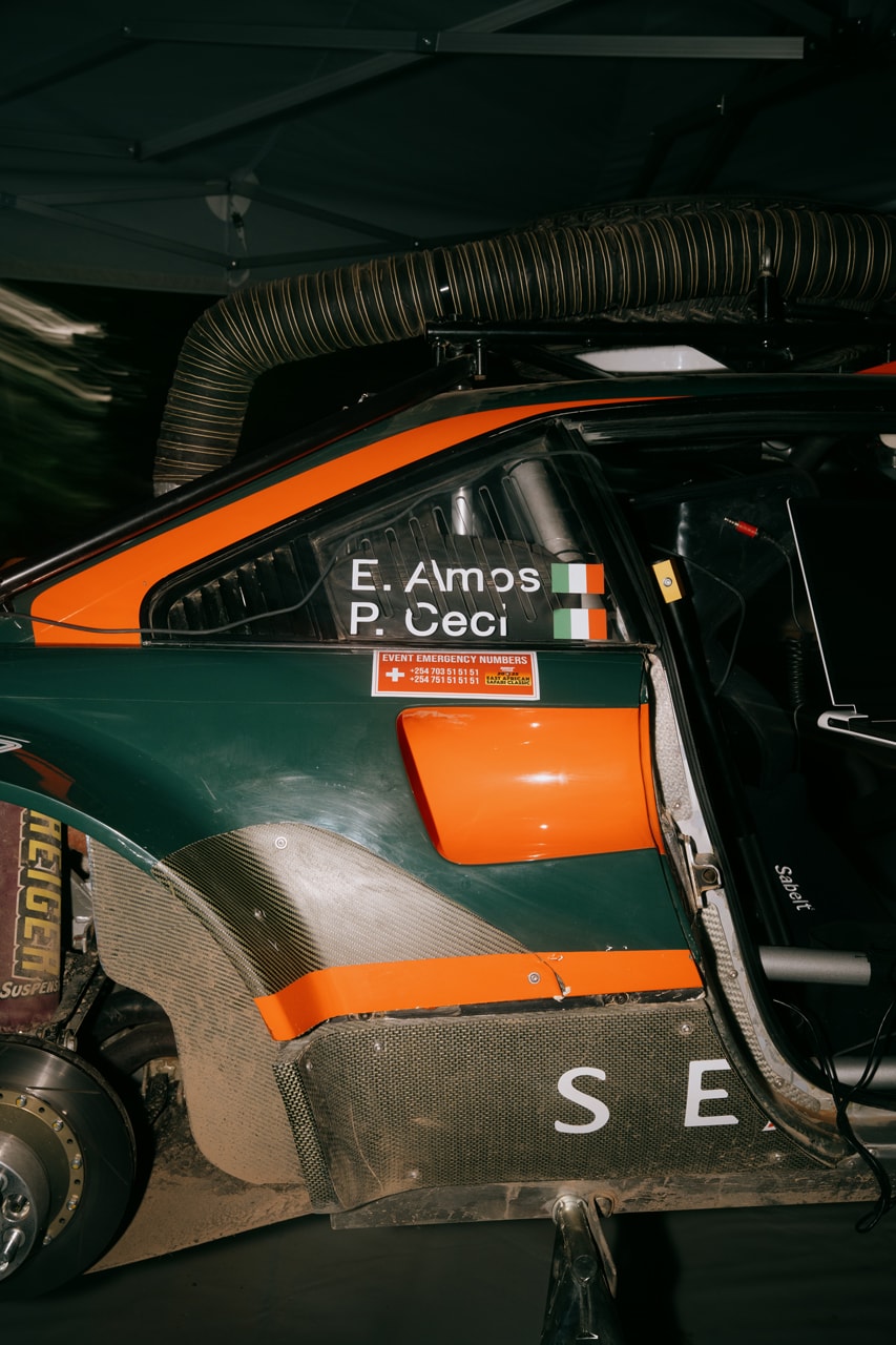 SEASE Automobili amos team rally kit resto-mod safari racing uniforms endurance field jacket military shirt cargo pants solaro alacantra 