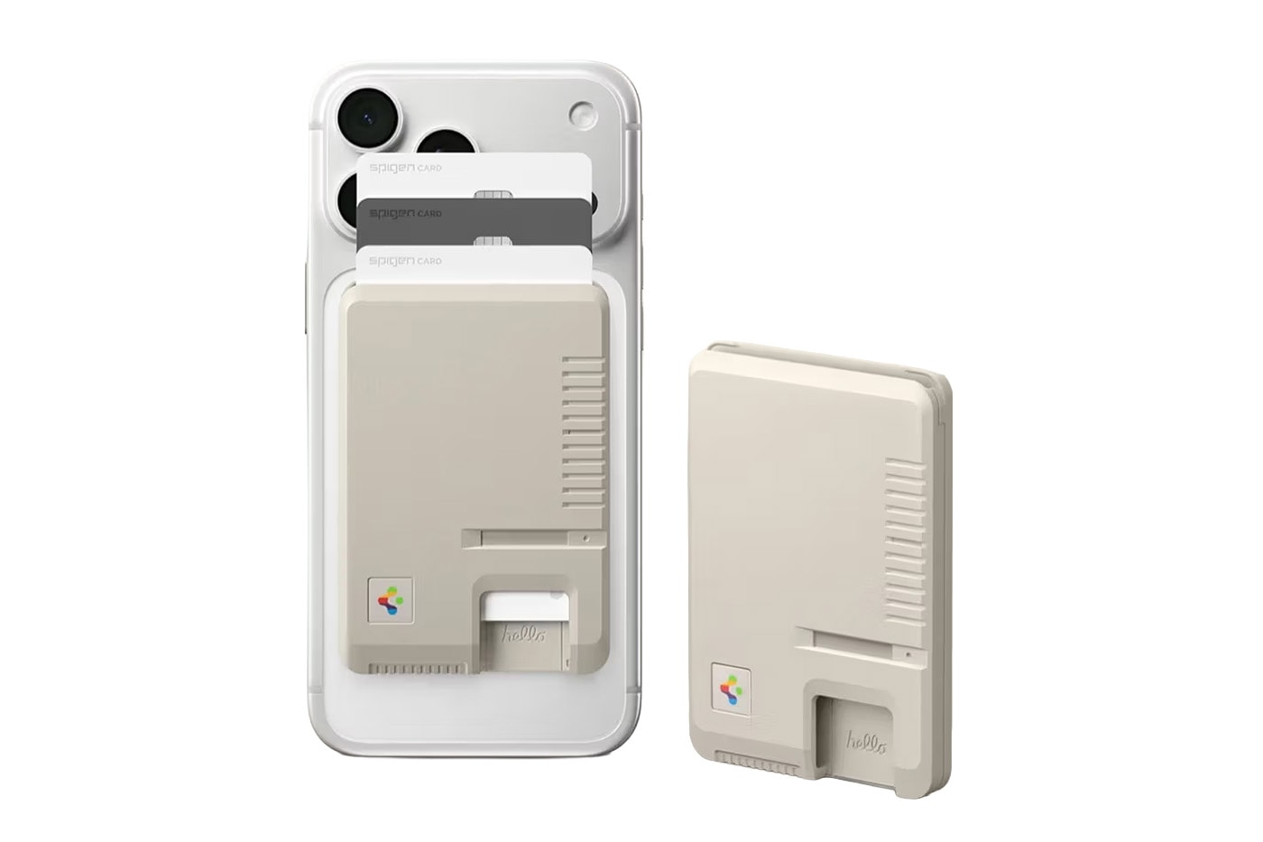 Spigen Magsafe Card Wallet Apple Macintosh 128K Design Release Info