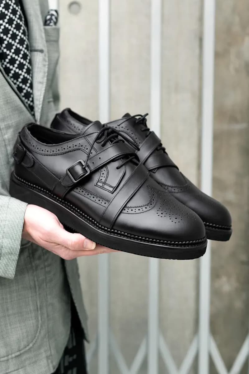 Engineered Garments SUICOKE STRAP WINGTIP SHOES Release Info