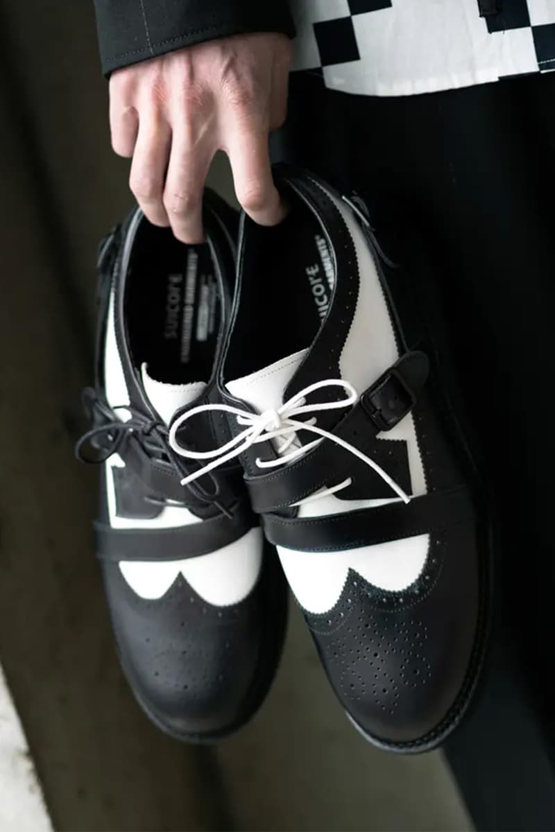Engineered Garments SUICOKE STRAP WINGTIP SHOES Release Info