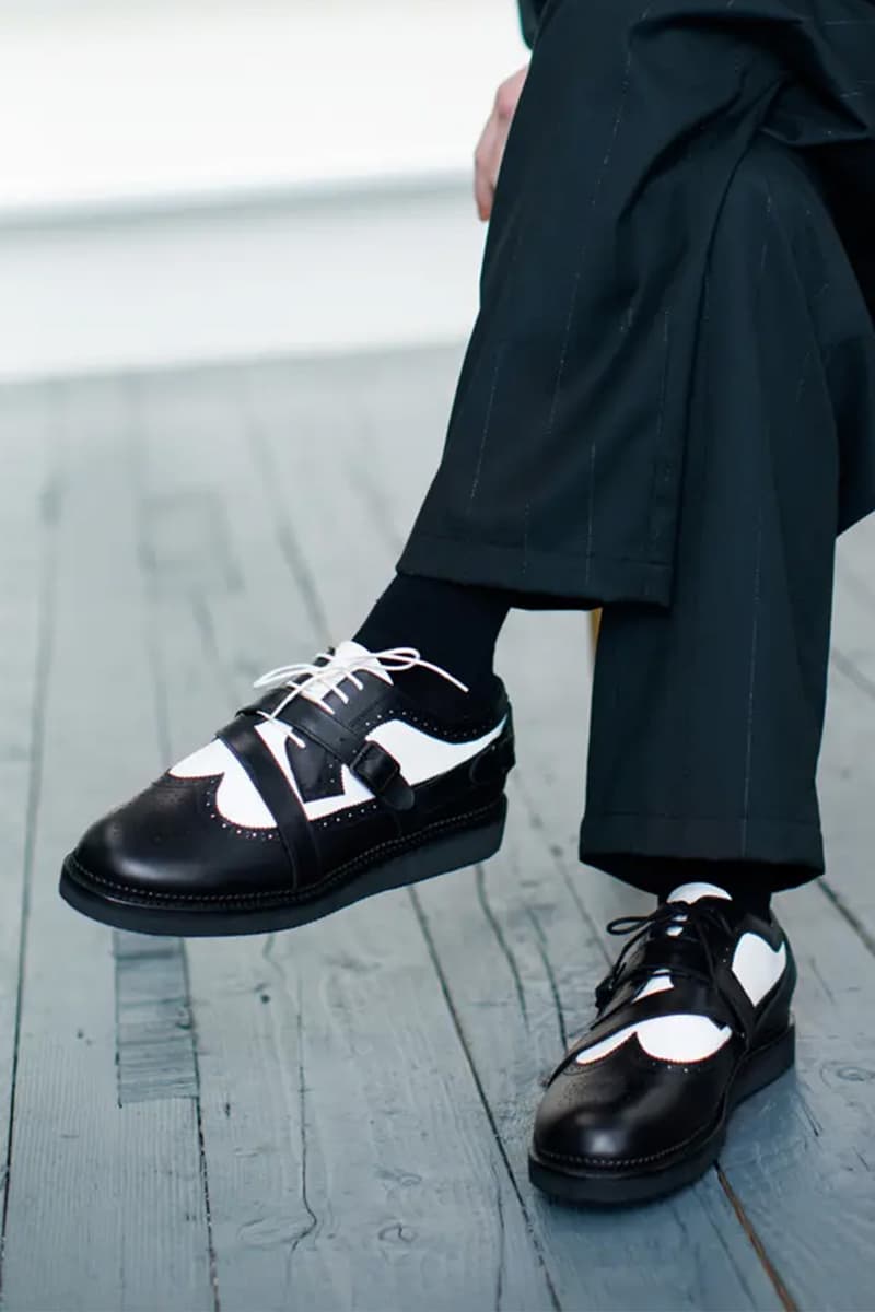 Engineered Garments SUICOKE STRAP WINGTIP SHOES Release Info