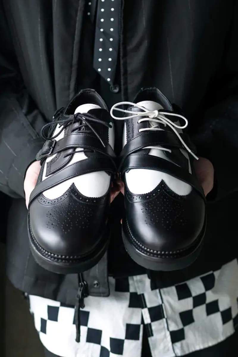Engineered Garments SUICOKE STRAP WINGTIP SHOES Release Info