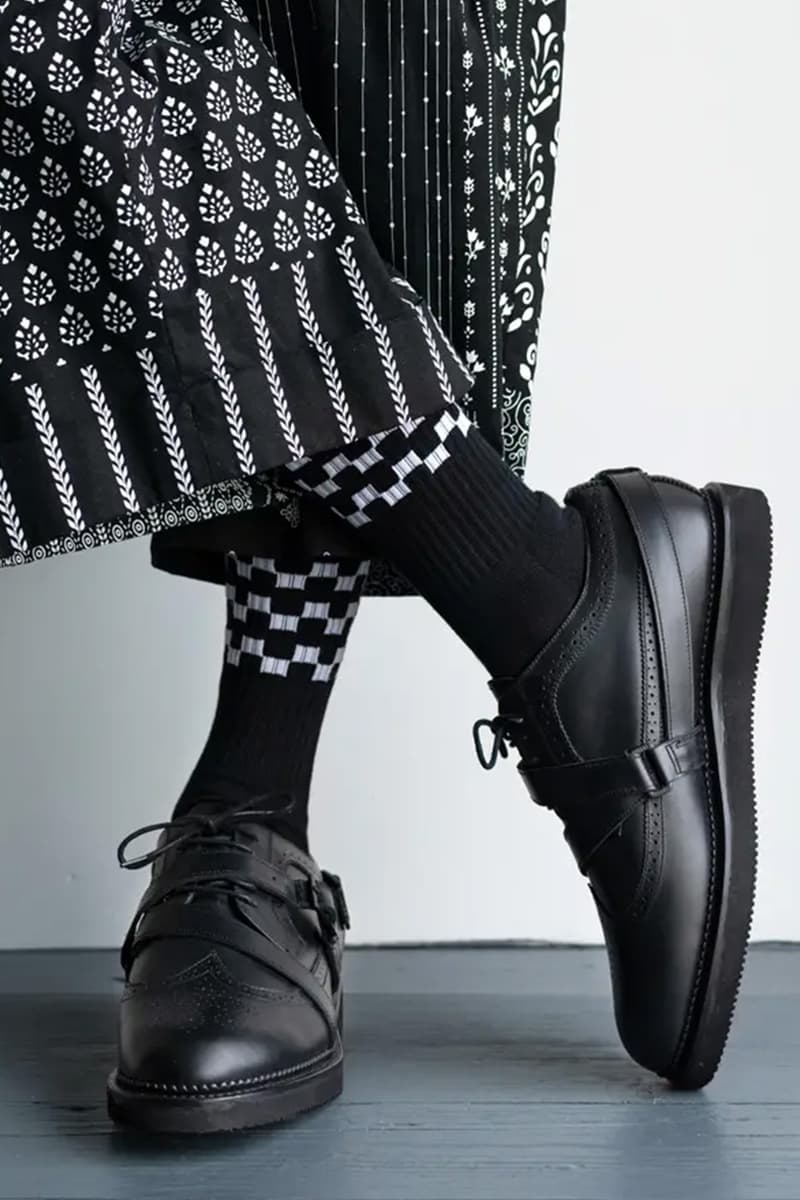 Engineered Garments SUICOKE STRAP WINGTIP SHOES Release Info