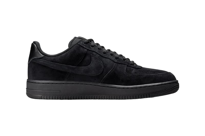 Nike SB Air Force 1 Low Triple Black IW8068-001 official images