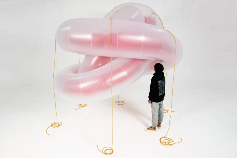 Rong Bao’s Strange Inflatable Sculptures Take the Edge Off