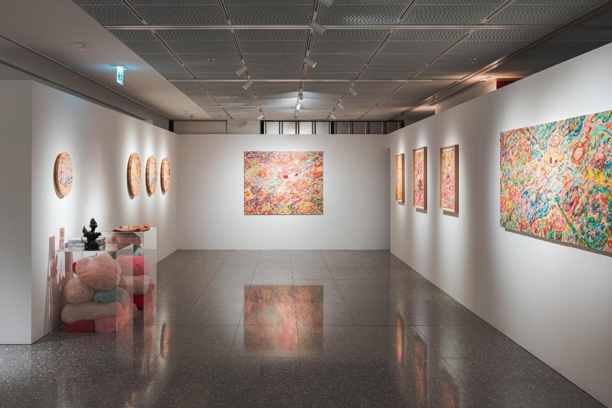 Ayako Rokkaku ‘THE ISLAND – ONIGASHIMA’ LANDMARK Atrium Exhibition Installation Hong Kong Interview