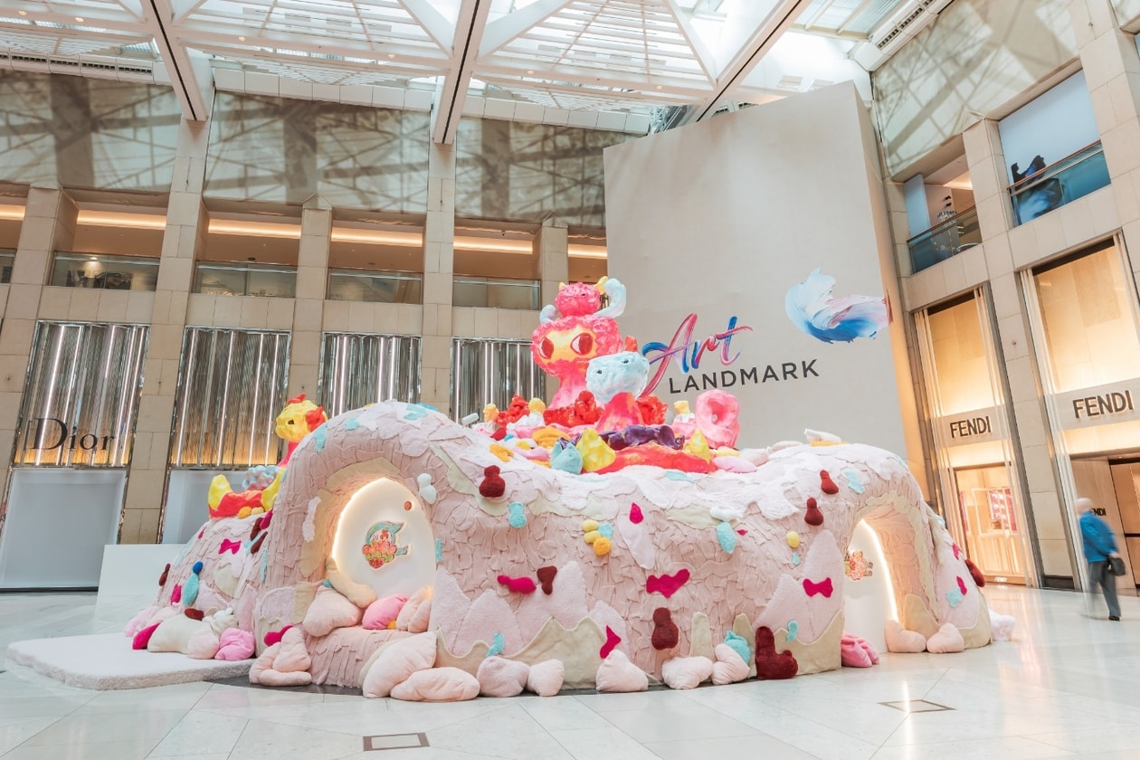 Ayako Rokkaku ‘THE ISLAND – ONIGASHIMA’ LANDMARK Atrium Exhibition Installation Hong Kong Interview