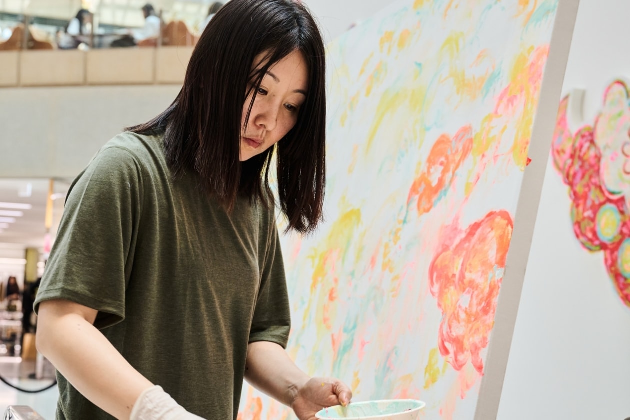 Ayako Rokkaku ‘THE ISLAND – ONIGASHIMA’ LANDMARK Atrium Exhibition Installation Hong Kong Interview