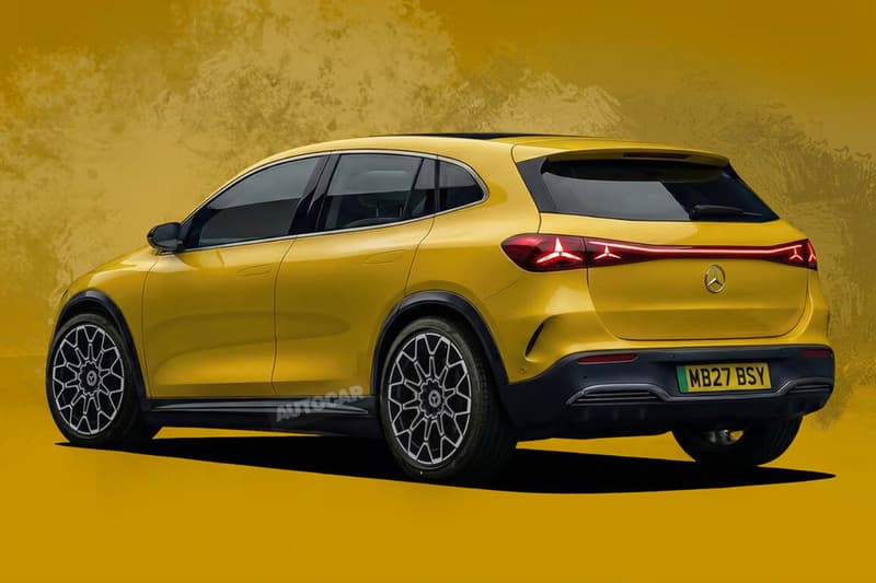 Fifth-generation Mercedes-Benz A-Class compact hatchback previewed with MMA platform and electric powertrain options for 2028 return