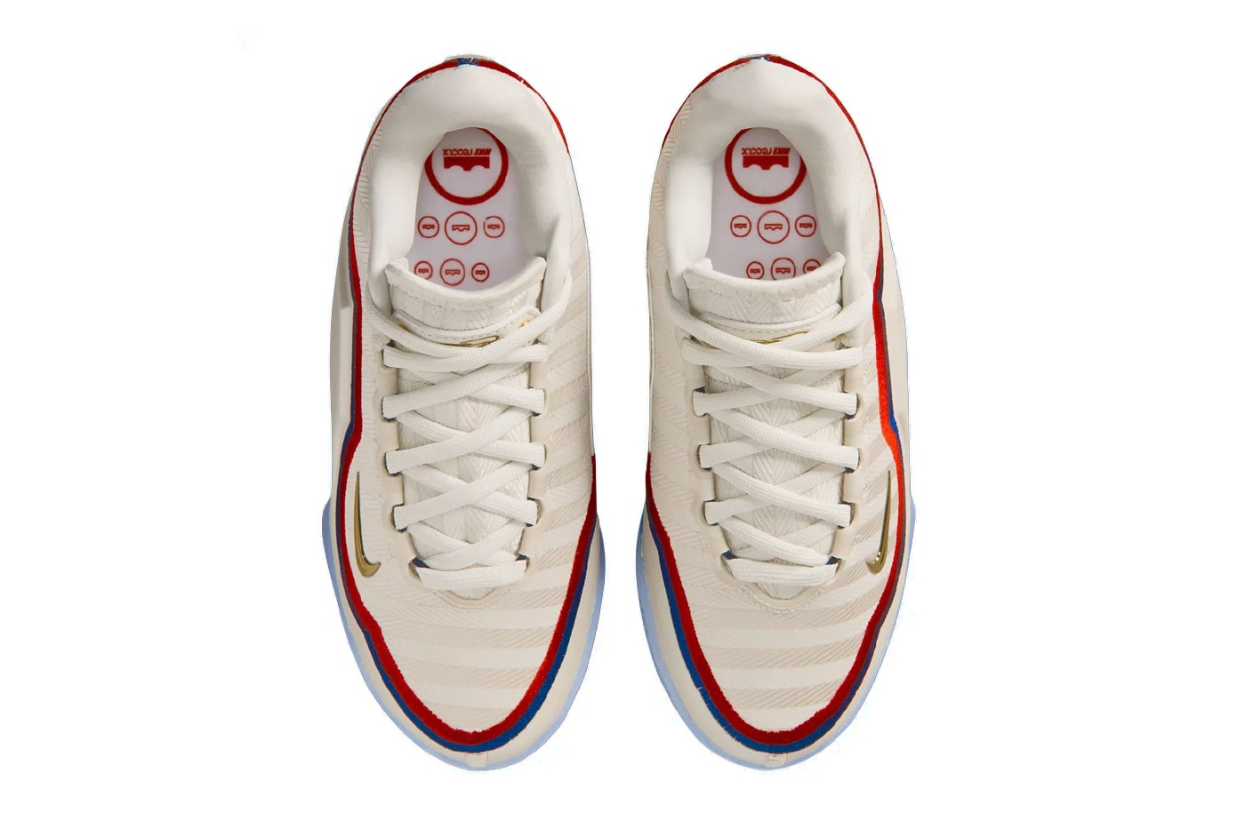 Nike LeBron 23 "Old Glory" Pale Ivory/University Red-Midnight Navy-Metallic Gold IB9562-103 Release info