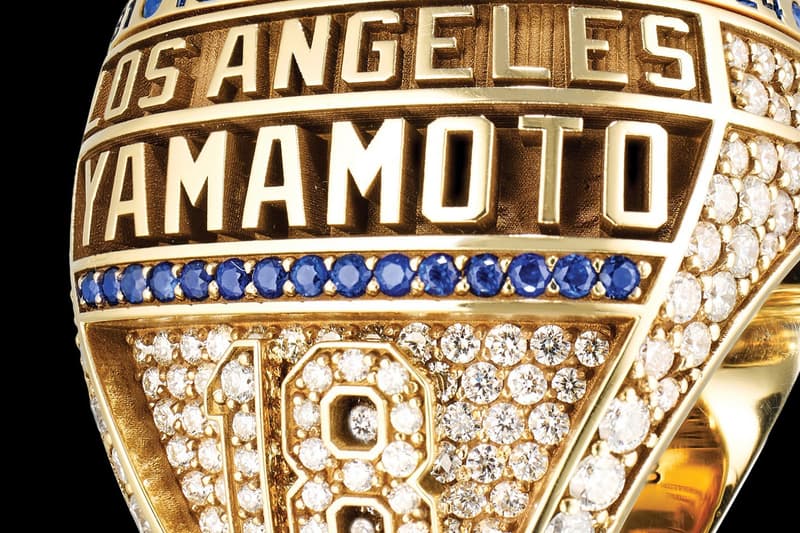 Take a Closer Look at the Los Angeles Dodgers' MLB World Series Back-To-Back Championship Ring shohei ohtani the champs colelctive yamamoto