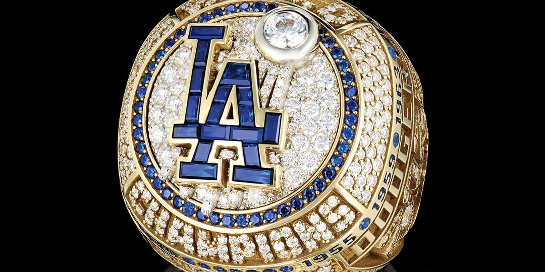 Take a Closer Look at the Los Angeles Dodgers' Back-To-Back World Series Championship Ring