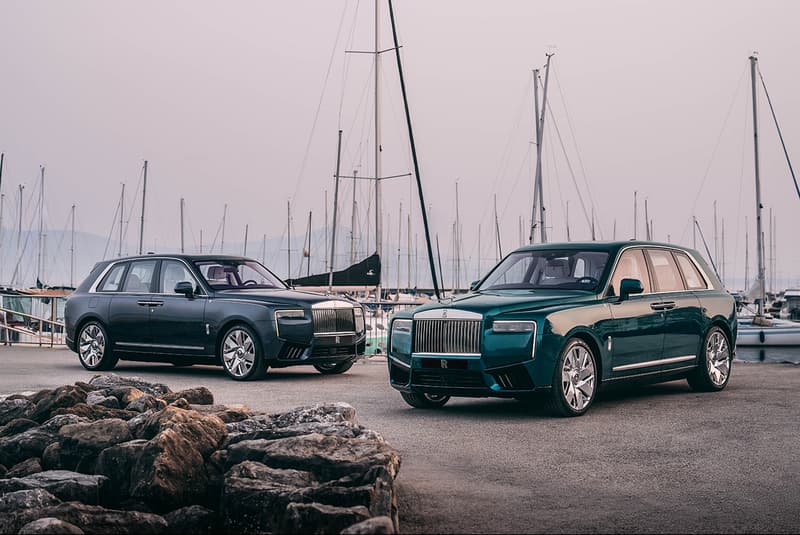 Rolls-Royce Cullinan Yachting SUV with nautical-inspired exterior and teak-detailed luxury interior