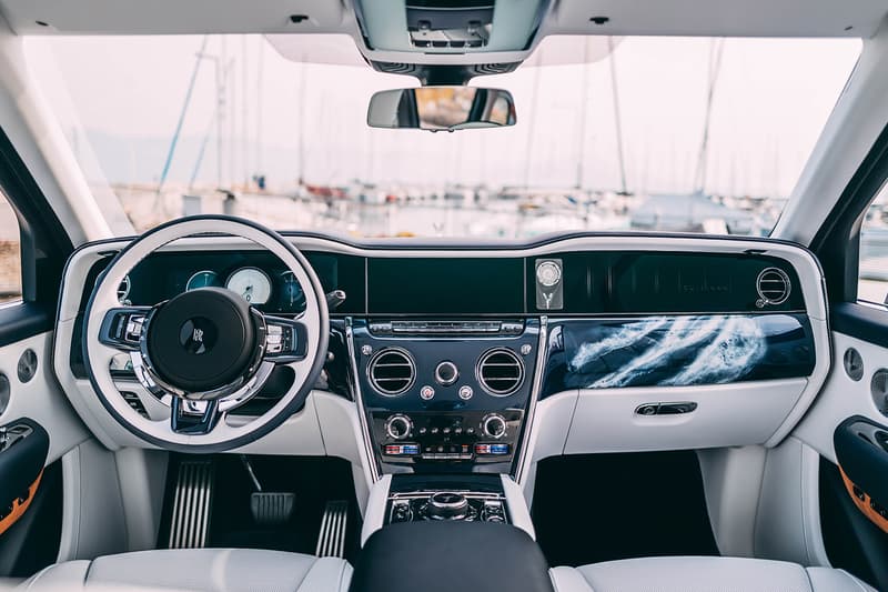 Rolls-Royce Cullinan Yachting SUV with nautical-inspired exterior and teak-detailed luxury interior