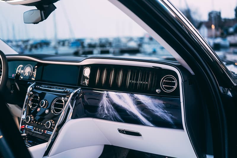 Rolls-Royce Cullinan Yachting SUV with nautical-inspired exterior and teak-detailed luxury interior